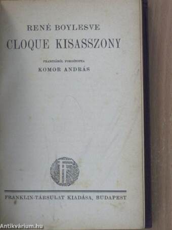 Cloque kisasszony