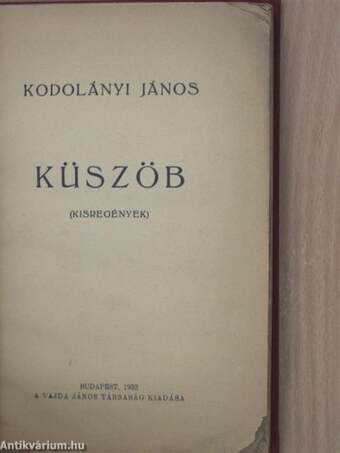 Küszöb