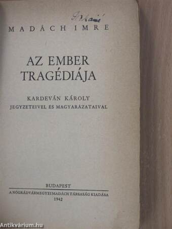 Az ember tragédiája