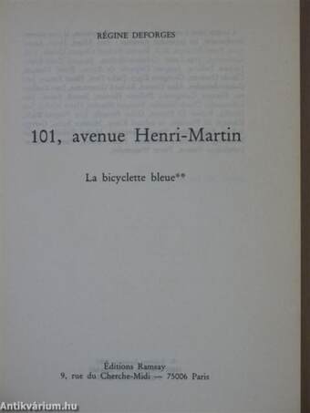 101, Avenue Henri-Martin 1942-1944