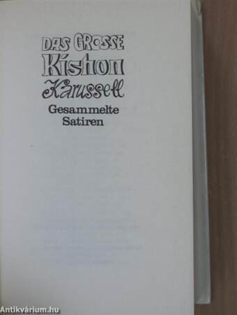 Das grosse Kishon Karussell