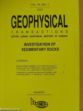 Geophysical Transactions Vol. 44. No. 1.