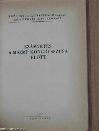 Számvetés a MSZMP kongresszusa előtt