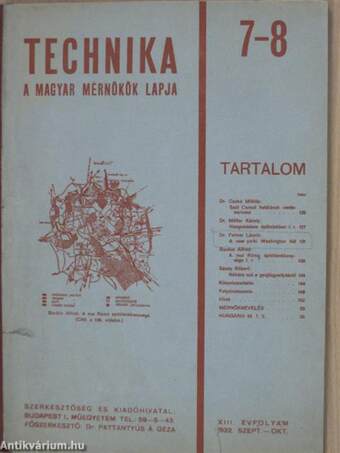 Technika 1932. szeptember-október