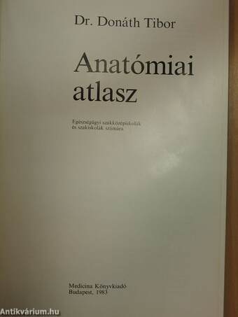 Anatómiai atlasz