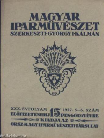 Magyar Iparművészet 1927/5-6.