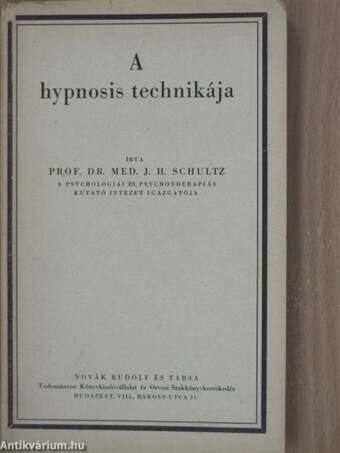 A hypnosis technikája