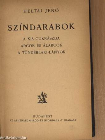 Színdarabok