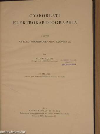 Gyakorlati elektrokardiographia I-II.