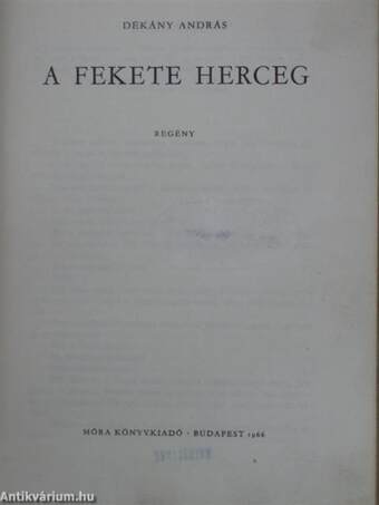 A fekete herceg