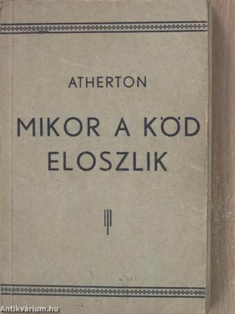 Mikor a köd eloszlik