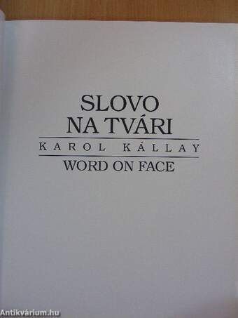 Slovo na Tvári/Word on Face