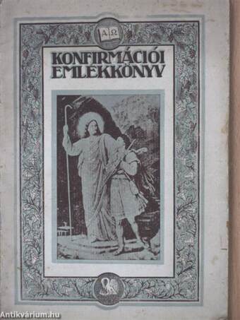 Konfirmációi emlékkönyv