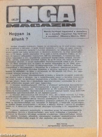Délép Inga magazin 1983. október