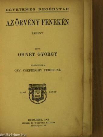 Az örvény fenekén I-III.