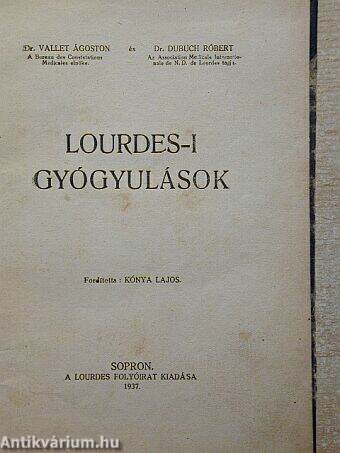 Lourdes-i gyógyulások