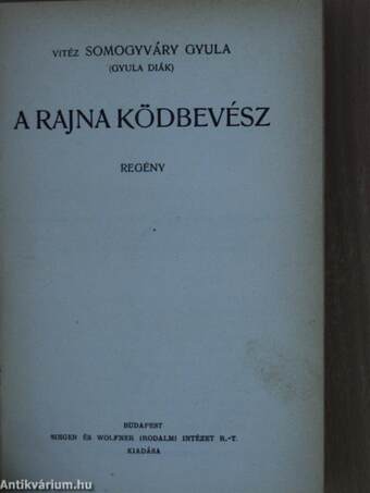 A Rajna ködbevész