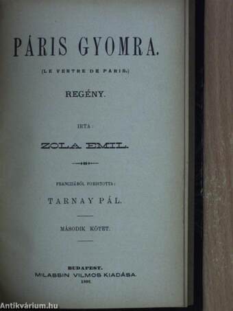 Páris gyomra I-II.