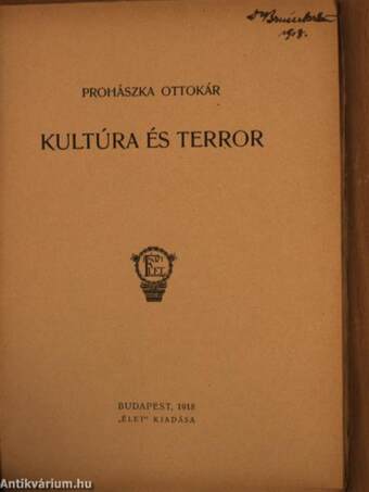 Kultúra és terror