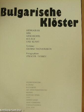 Bulgarische Klöster