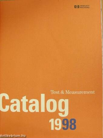 Test & Measurement Catalog 1998