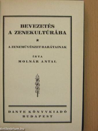 Bevezetés a zenekultúrába