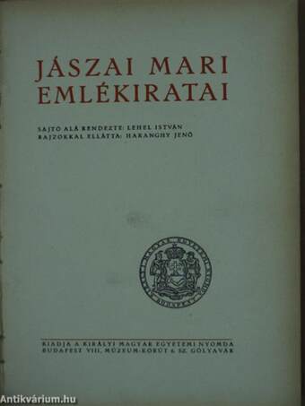 Jászai Mari emlékiratai