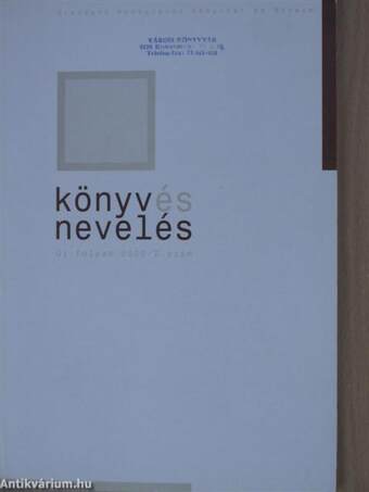 Könyv és nevelés 2000/2.