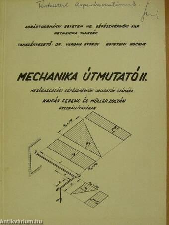 Mechanika útmutató II. kötet