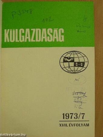 Külgazdaság 1973. július-december (fél évfolyam)