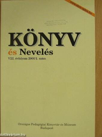 Könyv és nevelés 2006/1-4.