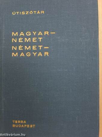 Magyar-német/német-magyar útiszótár