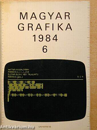 Magyar Grafika 1984/6.