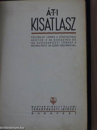 Á. T. I. kisatlasz