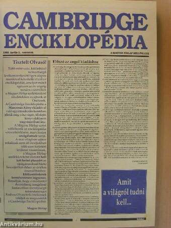 Cambridge Enciklopédia 1992/1-36.