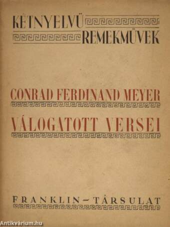 Conrad Ferdinand Meyer válogatott versei