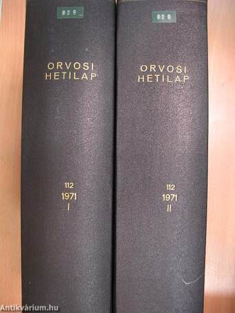 Orvosi Hetilap 1971. január-december I-II.