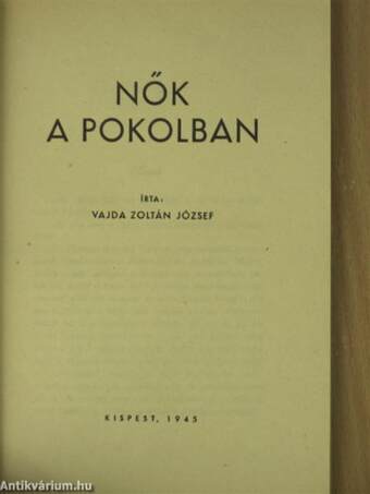 Nők a pokolban