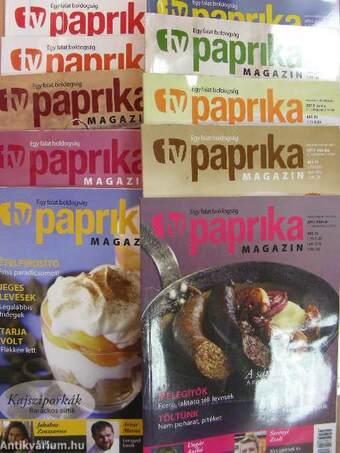 TV Paprika Magazin 2012. (nem teljes évfolyam)