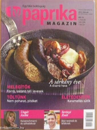 TV Paprika Magazin 2012. (nem teljes évfolyam)