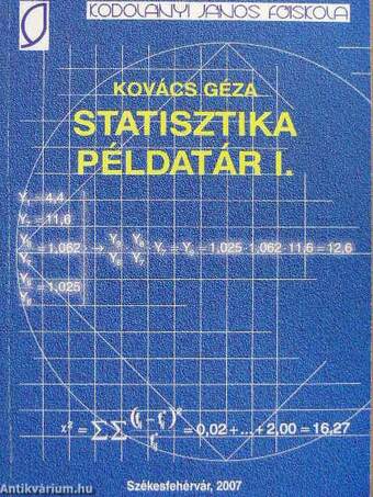 Statisztika példatár I.