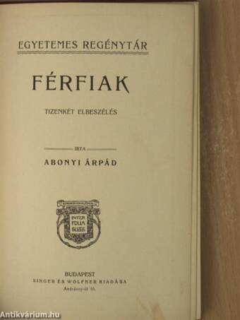 Férfiak