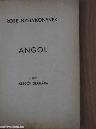 Angol I.