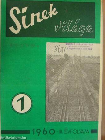 Sinek Világa 1958-1960. január-december