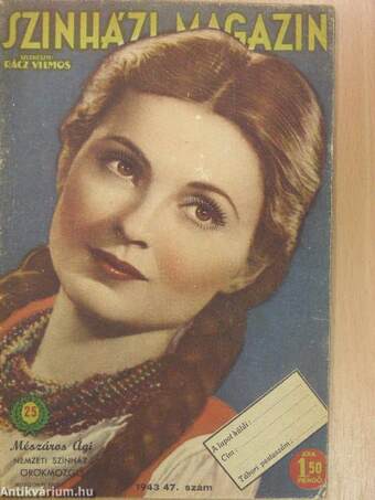 Szinházi magazin 1943. november 10-16.