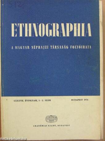 Ethnographia 1976/1-2.