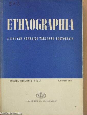 Ethnographia 1977/2-3.