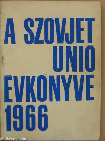 A Szovjetunió évkönyve 1966