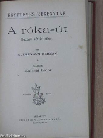 A róka-út I-II.