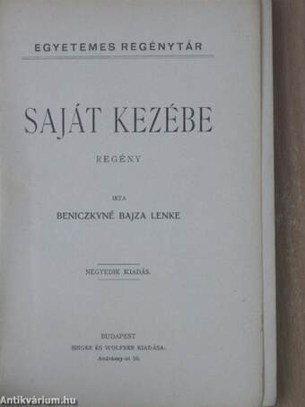 Saját kezébe